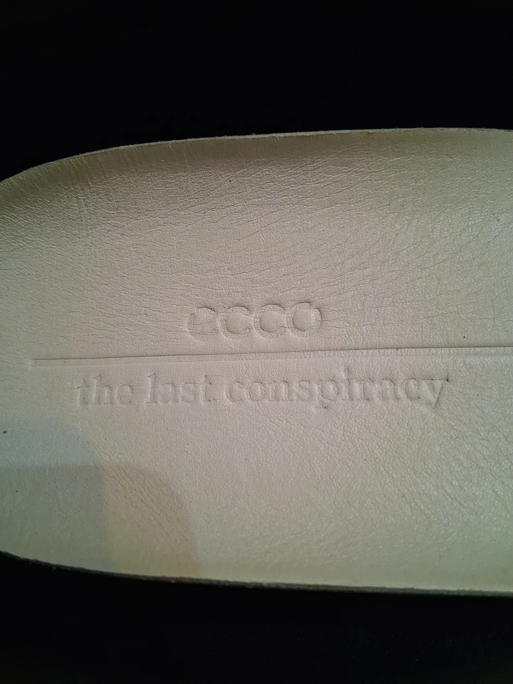 ECCO BlackPremium Leather Lace-Up Sneakers The Last Conspiracy